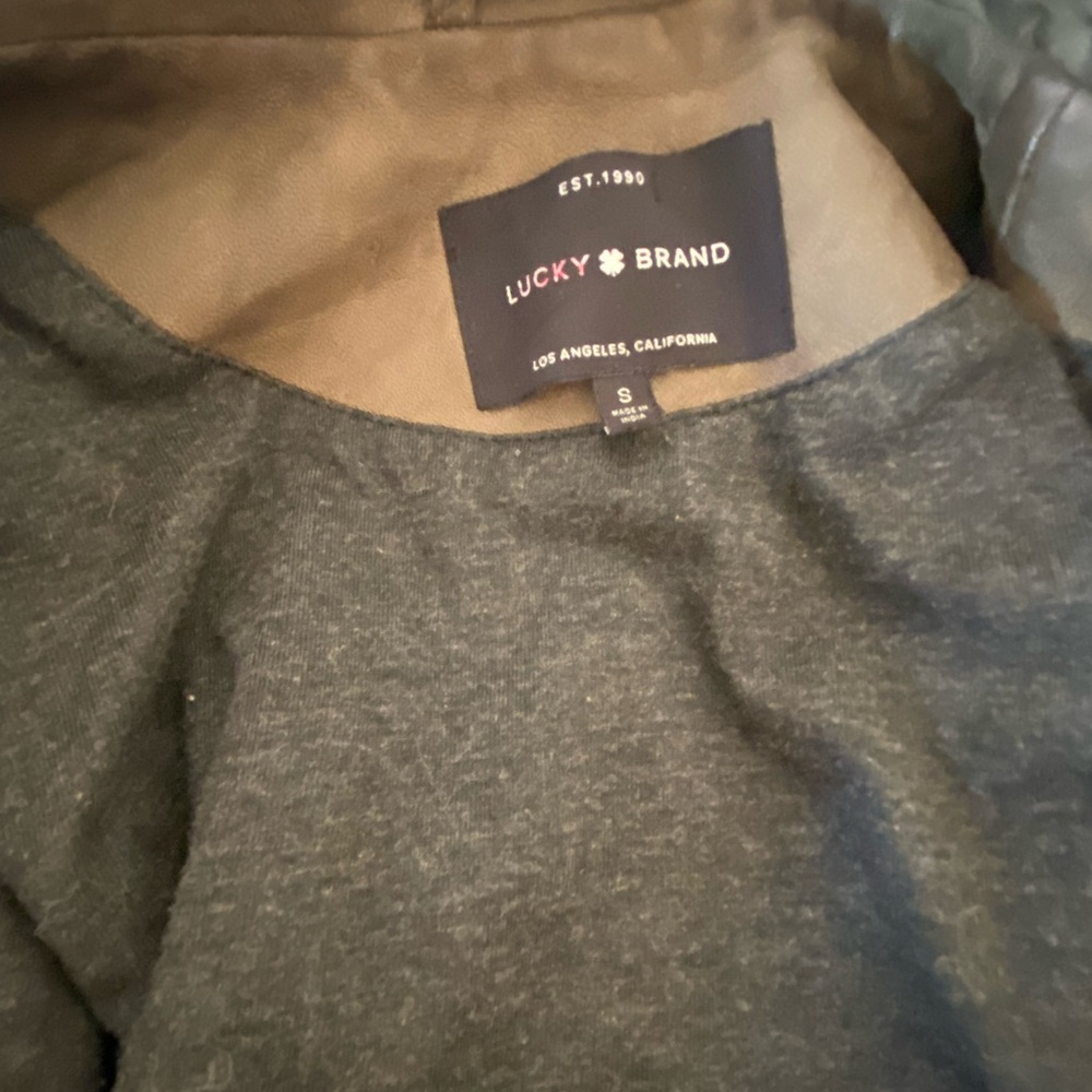 Lucky Brand Lamb Leather Jacket | Small - Picture 7 of 8